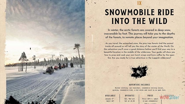 Snowmobile Ride
