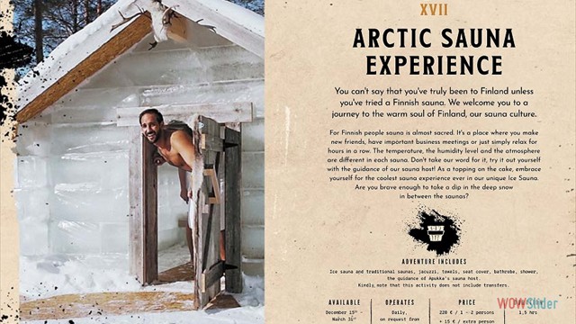 Arctic Sauna 
