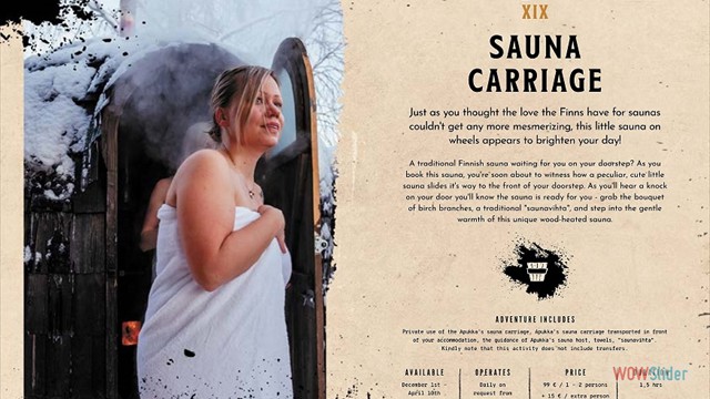Sauna Carriage